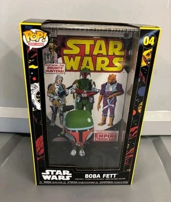 Funko Pop! Comic Book Cover with Case: Star Wars - Boba Fett #04