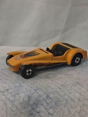 Matchbox Lesney Superfast 60 Orange Lotus Super Seven Vintage Die-Cast Car