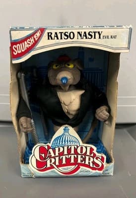 Capitol Critters Figure Ratso Nasty Vintage 1992 NEW