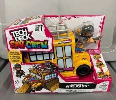 Tech Deck Sk8 Crew Ultra Sk8 Bus & Storage Playset