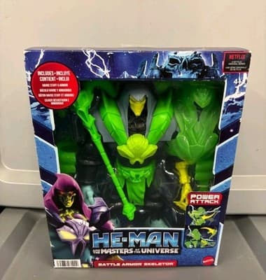 He-Man and The Masters Of The Universe - Battle Armor Skeletor Action Figure NEW