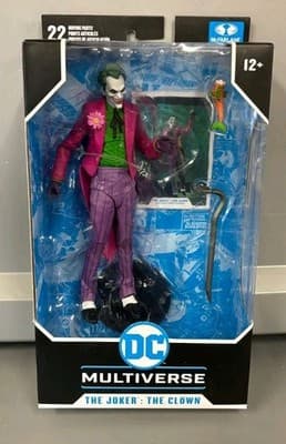 THE JOKER : THE CLOWN DC Multiverse BATMAN : THREE JOKERS SEALED Figure