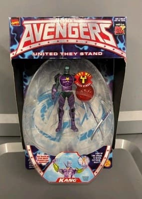 Kang Avengers Animated Toy Biz 1999 Unopened Collectible Action Figure, Rare
