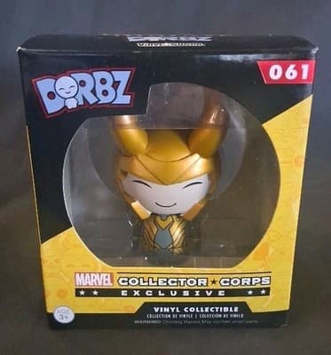 Funko Dorbz Marvel Collector Corps Exclusive Loki #061