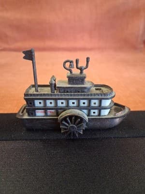 Mark Twain Steamboat Diecast Metal Pencil Sharpener