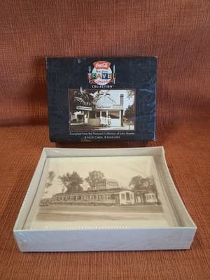 Coca Cola Note Card Collection 1920-1940 Travel Refreshed John Baeder NIB