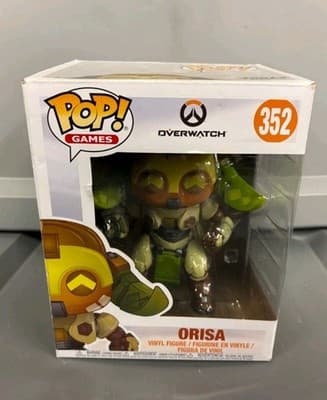 Funko Pop! Vinyl Super 6": #352 Overwatch - Orisa (6 inch)