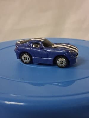 Playmates Speedeez Micro Size Roller Ball Dodge Viper Blue 2002.
