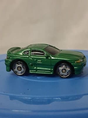 Playmates Speedeez Micro Size Roller Ball Ford Mustang Gt Green 2002