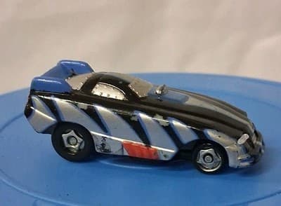 Playmates Speedeez Micro Size Roller Ball Black Camaro Drag Funny Car 2003.