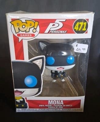 Funko Pop Mona Persona 5 #471 Vinyl Figure Games