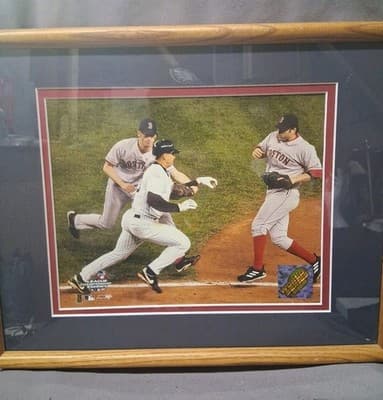 BOSTON RED SOX 2004 League Championship Series 8 x 10" Arod Arroyo Framed
