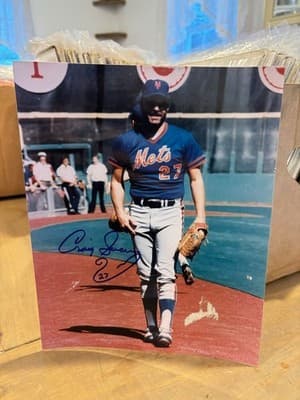 New York Mets Craig Swan signed 8x10 Photo