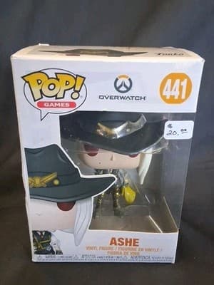 Overwatch: ASHE (441) Funko POP, POP! Games Box Dmg