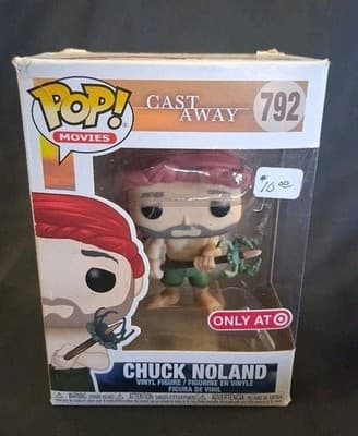Funko POP! Movies: Cast Away- Chuck Noland Box Dmg (Target Exc) #792