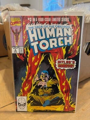 SAGA OF THE HUMAN TORCH #3 MARVEL COMIC BOOK