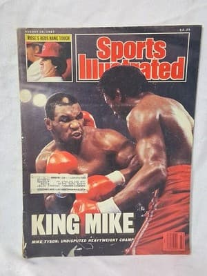 Vintage Sports Illustrated Magazine - "King Mike" - August 10, 1987