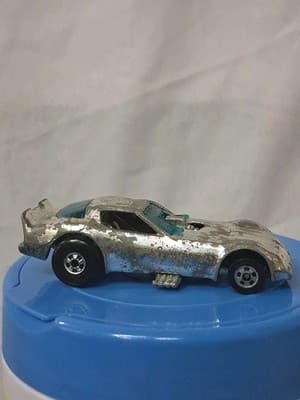 1977 Hot Wheels Pontiac Firebird Funny Car 20th Anniversary Silver Chrome