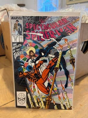 1988 MARVEL COMICS GROUP PETER PARKER THE SPECTACULAR SPIDER-MAN 137 TARANTULA