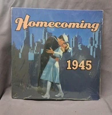 HOMECOMING 1945 SEALED 4 LP RECORD SET World War II Best of Jazz Big Band Hits