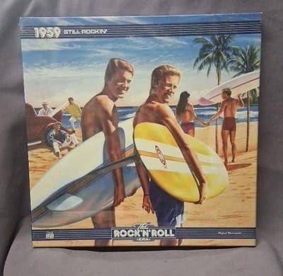 (NEW SEALED) ROCK N’ ROLL ERA : 1959 still Rockin (TIME-LIFE 2x VINYL LP BOXSET)
