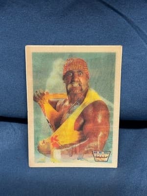 1990 Titan Sports WWF Hulk Hogan Miniature Hologram Card
