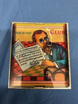 Vintage CLUB MODIANO Dealer STICKER 4" X 3.5" NOS - See description