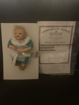 Ashton Drake Galleries Handful of Blessedness Doll Heavenly Handfuls Collection