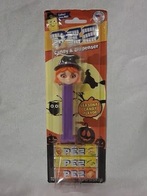 PEZ Halloween Witch Candy & Dispenser Holiday & Seasonal Theme