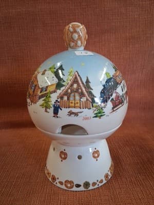 Villeroy & Boch German Apple Warmer Apfelbrater 2003 Christmas MISSING INSERT