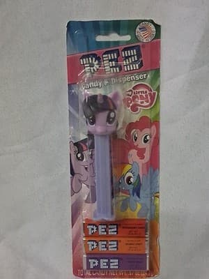 New PEZ DISPENSER My Little Pony TWILIGHT SPARKLE Candy Cherry Lemon Orange