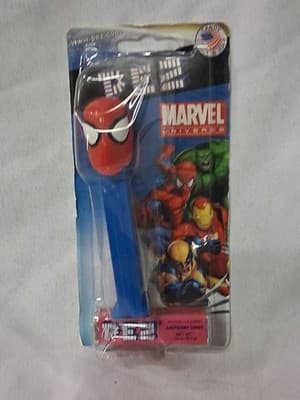 MARVEL PEZ SPIDERMAN DISPENSER Triple CANDY Brand new sealed