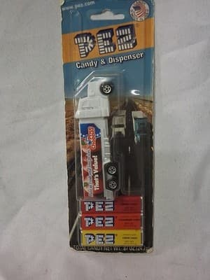 PEZ 2011 Price Chopper Semi Truck Hauler Grocery Dispenser w/refills CARD c203