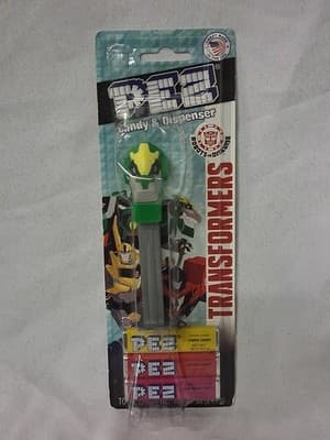 PEZ Dispenser Transformers Grimlock Dinobots Dinosaur Dragon Leader Gray Green