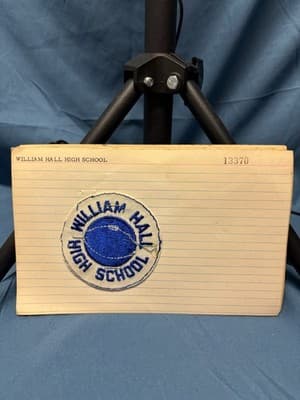 Exclusive Pre Production Design Logo Patch William Hall High School