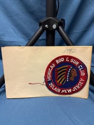 Exclusive Pre Production Design Logo Patch Mohican Rod & Gun Club New Jersey