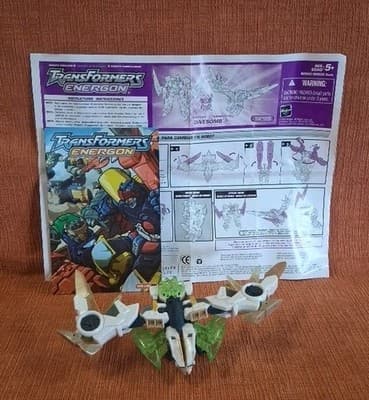 Transformers Energon Terrorcon Divebomb Figure Complete With Weapons & Manual