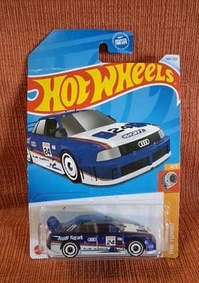 HOT WHEELS - AUDI 90 QUATTRO HW TURBO 4/5 144/250 BLUE