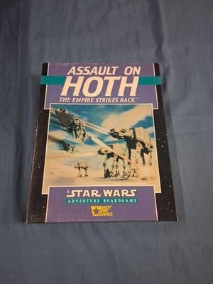 Star Wars - Assault On Hoth Adventure Boardgame (West End Games) Vintage