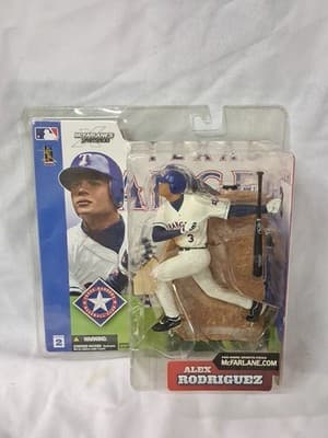 ALEX RODRIGUEZ MLB ACTION FIGURE Todd McFarlane's Sports Picks In Box Series 2
