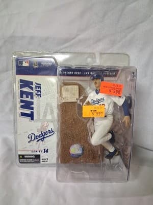 1- 2006 NBL MCFARLANE SPORTS FIGURE: SERIES 14 JEFF KENT DODGERS