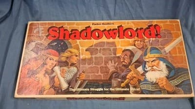 Vintage Shadowlord! Board Game 1983 Parker Brothers Fantasy Strategy