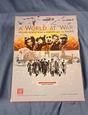 GMT World at War Second World War in Europe and Pacific Unpunched Exc