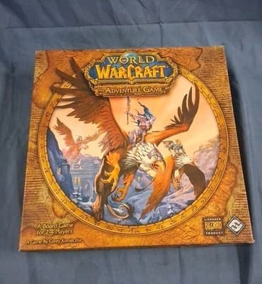 World of Warcraft The Adventure Game. WoW FFG. Blizzard Board Game.