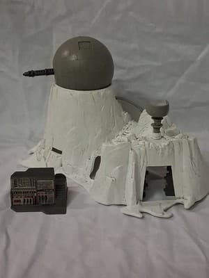 VTG 1982 KENNER STAR WARS MICRO COLLECTION HOTH CANNON PLAYSET INCOMPLETE As Is
