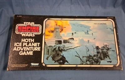 VINTAGE STAR WARS HOTH ICE PLANET ADVENTURE GAME ORIGINAL