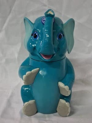 Barnum & Bailey Circus Greatest Show On Earth Blue Elephant Plastic Flip-Top Mug
