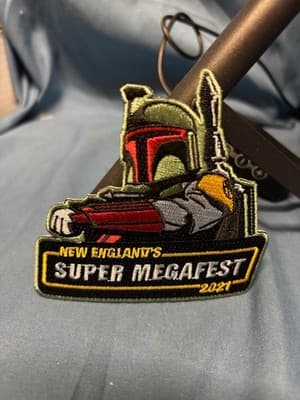 Star Wars Super Megafest 2021 Embroidered Patch - New England - New