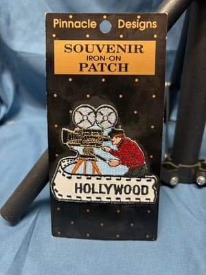 Hollywood Patch - Travel Patch Iron On - California Souvenir Patch