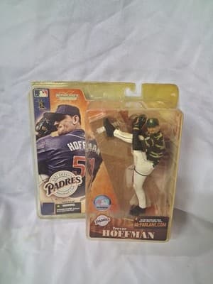 Mcfarlane 2003 MLB Trevor Hoffman Series 4 San Diego Padres CAMO CHASE Dmg Box